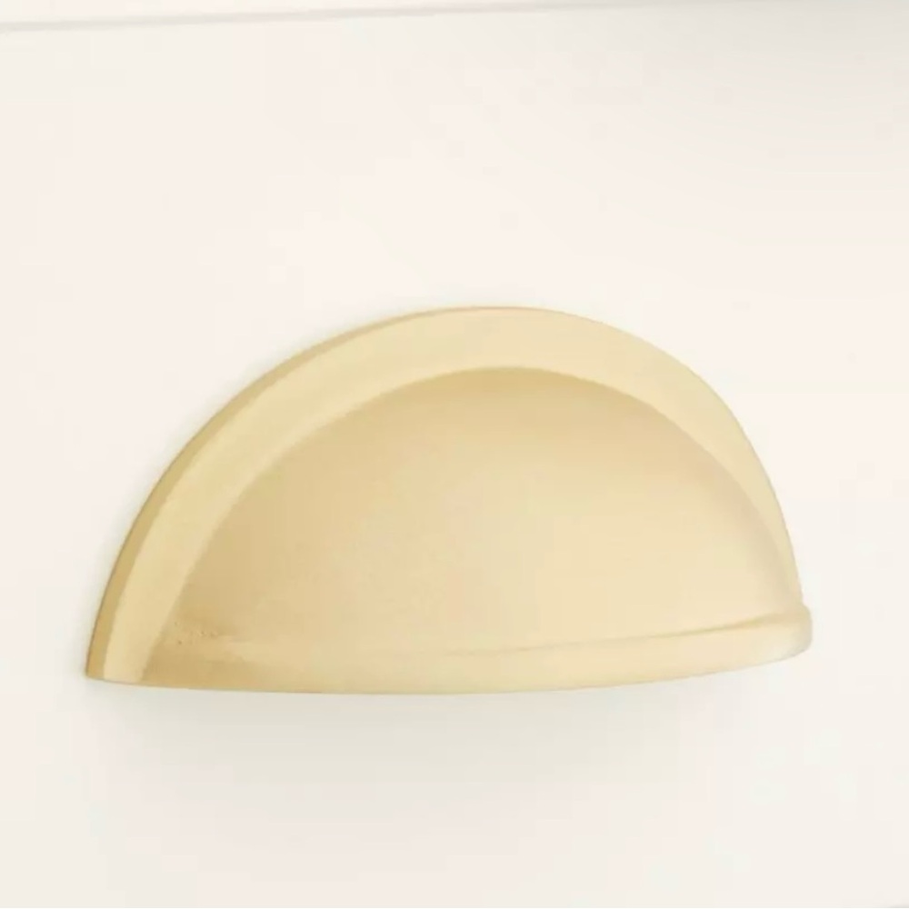 Signature Hardware Barrus Brass Cup Pull